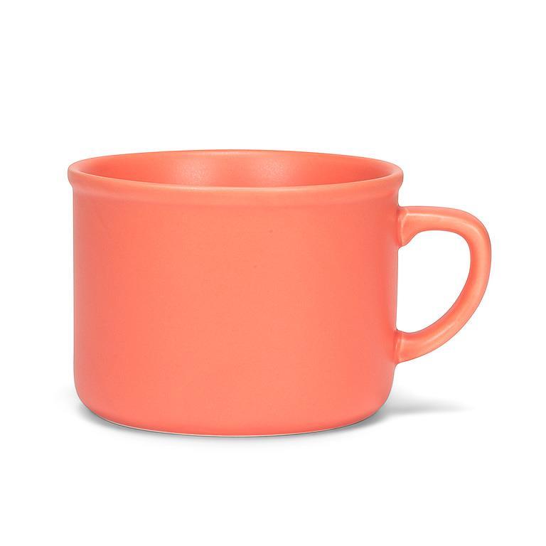 Abbott Classic Matte Cappuccino Cup-Coral