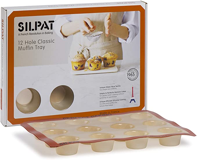 Silpat Perfect Muffin Baking Mold (12 Hole)