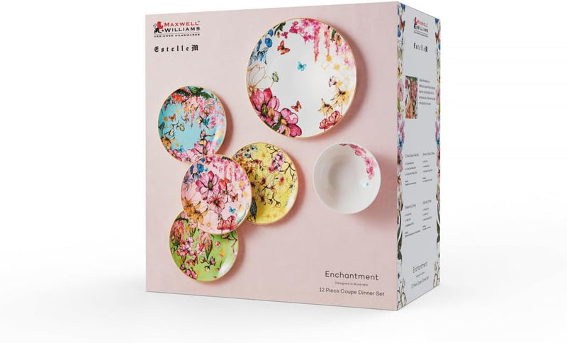 Maxwell & Williams Enchantment 12pc Dinner Set (Australian)