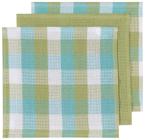 Now Designs Check Dishcloths Set/3