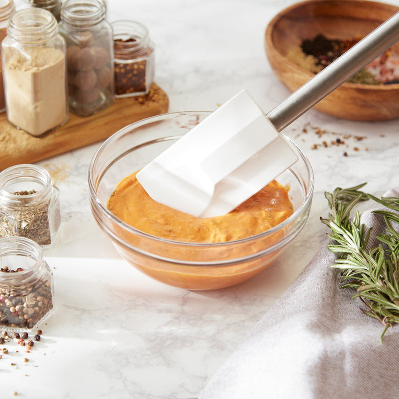 RSVP Silicone Spatula w/ Stainless Steel Handle