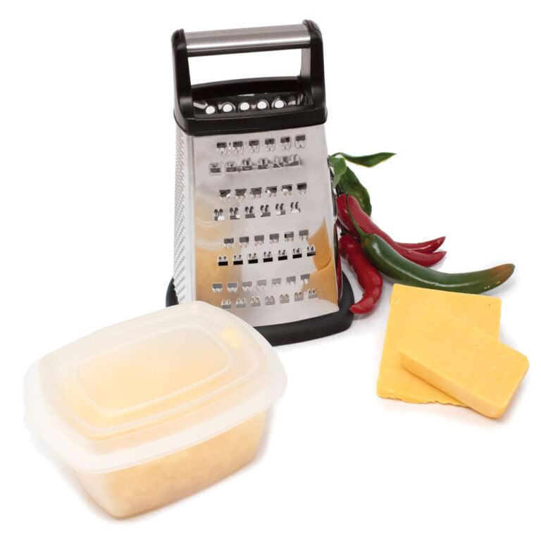 NorPro S/S Grater w/ Lidded Catcher