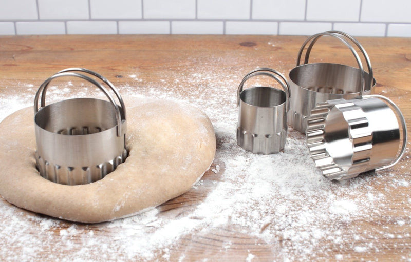 RSVP Stainless Steal Biscuit Cutters Set/4