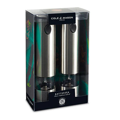 Cole & Mason Battersea Electronic S&P Mill Set