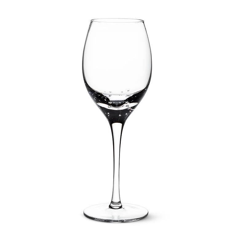 Abbott Wine Glass w/Bubble Sham