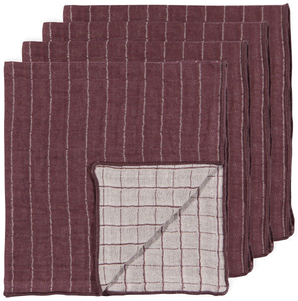 Heirloom Double Weave Cloth Napkins Set/4