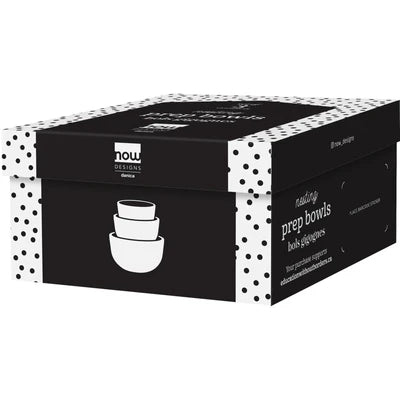 Now Designs Prep Bowls Set/3 (Canadian Brand)