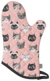 Now Designs Printed Oven Mitts set/2 (1)