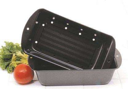 Norpro Nonstick Meat Loaf Pan/Bread Pan Set