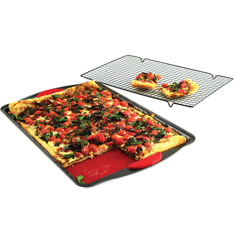 Norpro Baking Sheet W/Sili Mat & Cooling Rack