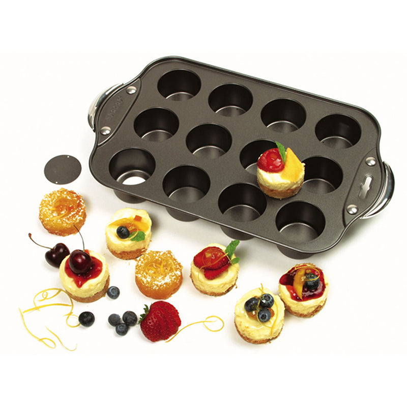 Norpro Nonstick Deluxe 12 Mini Cheesecake Pan