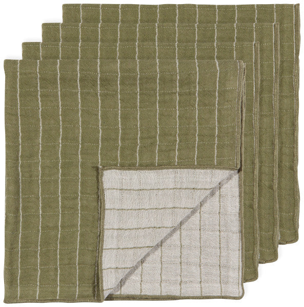 Heirloom Double Weave Cloth Napkins Set/4