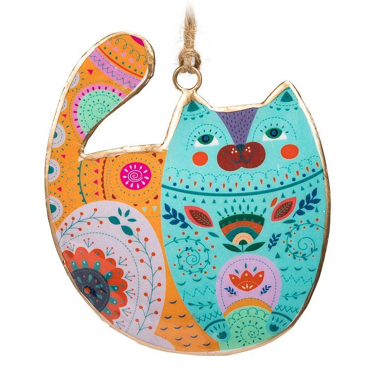 Abbott Groovy Cat Ornament