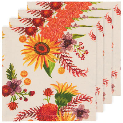 Now Designs Printed Napkins Set/4