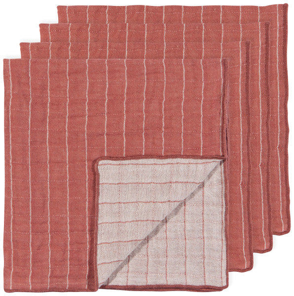 Heirloom Double Weave Cloth Napkins Set/4