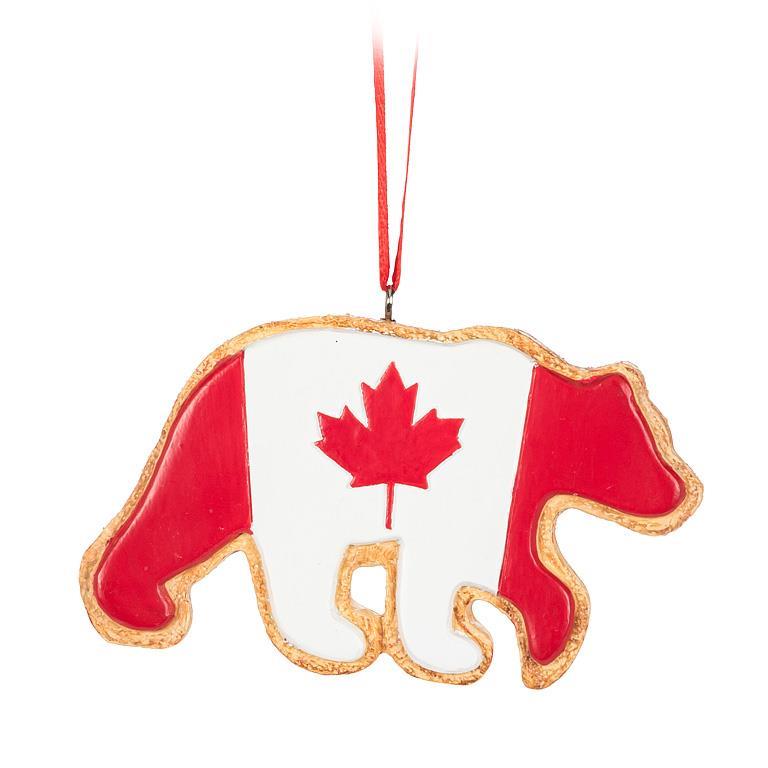 Abbott Canada Flag Animal Cookies Ornament