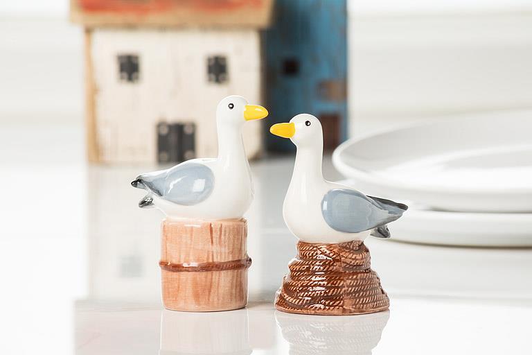 Abbott Perching Seagulls Salt & Pepper