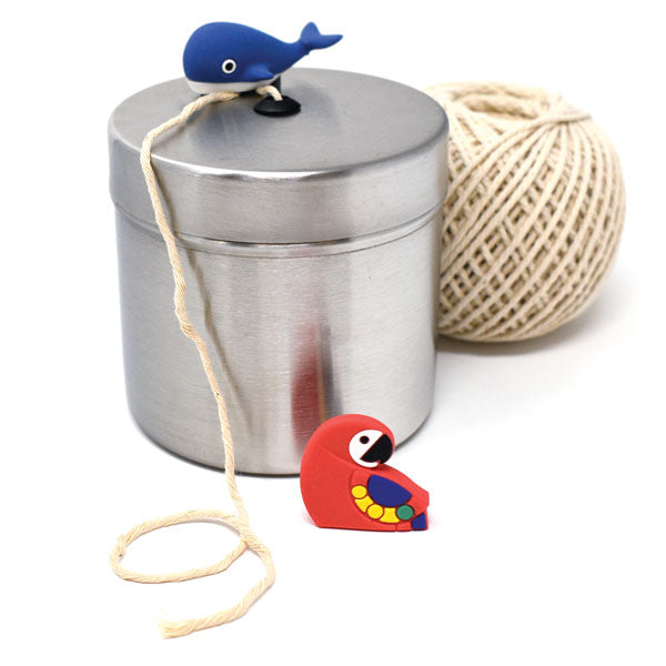 Norpro 100% Cotton Twine Dispenser w/Blade Covers