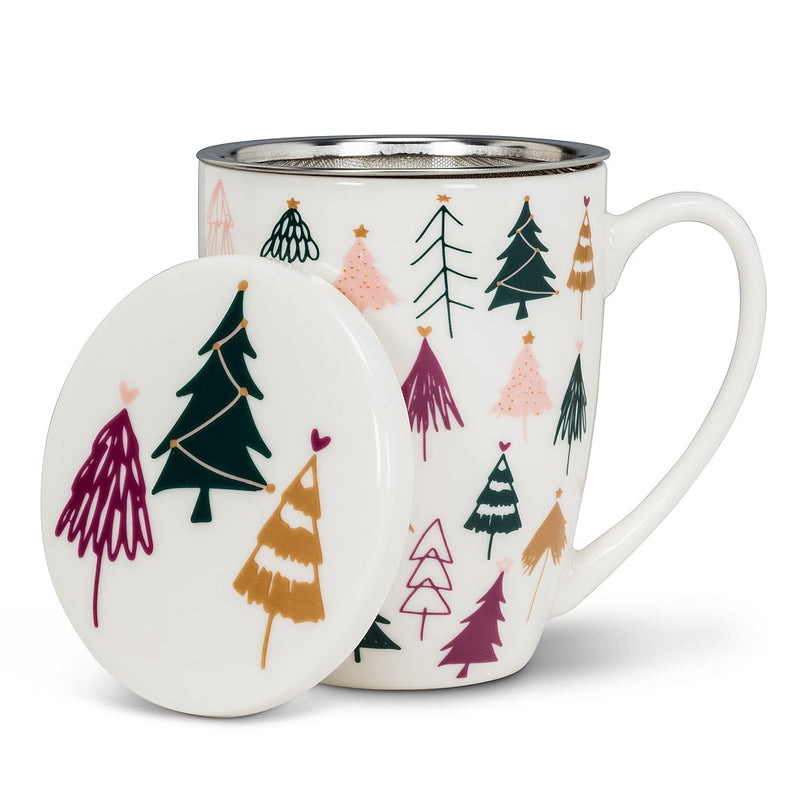 Abbott Covered Mugs & Strainer