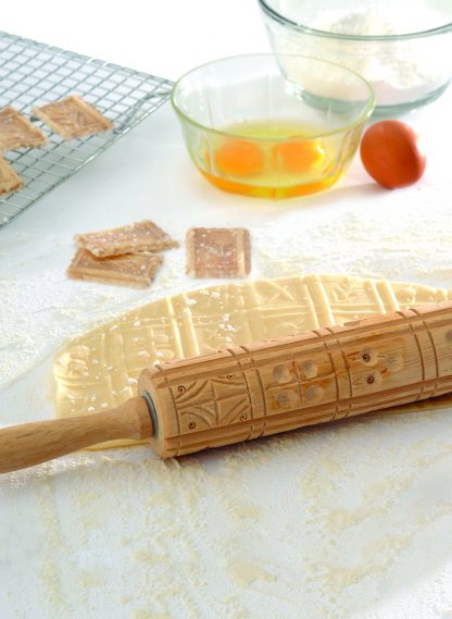 Norpro Springerle Wooden Rolling Pin