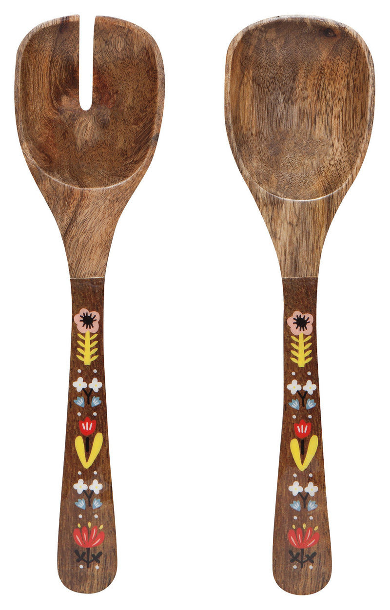 Danica Studio Mango Wood Salad Servers Set/2