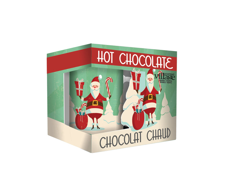 Gourmet Village Mug w/ Hot Chocolate set