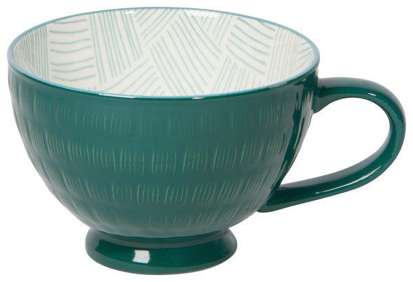Now Designs Stamped & Stenciled Latte Mugs