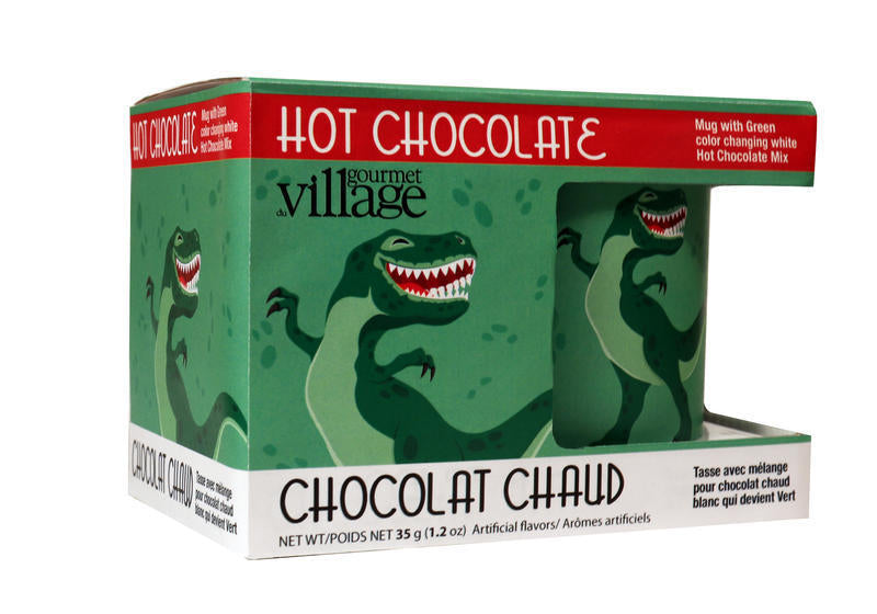 Gourmet Village Mug w/ Hot Chocolate set