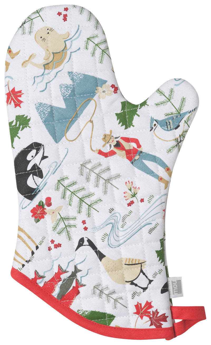 Now Designs Printed Oven Mitts Set/2 (3)