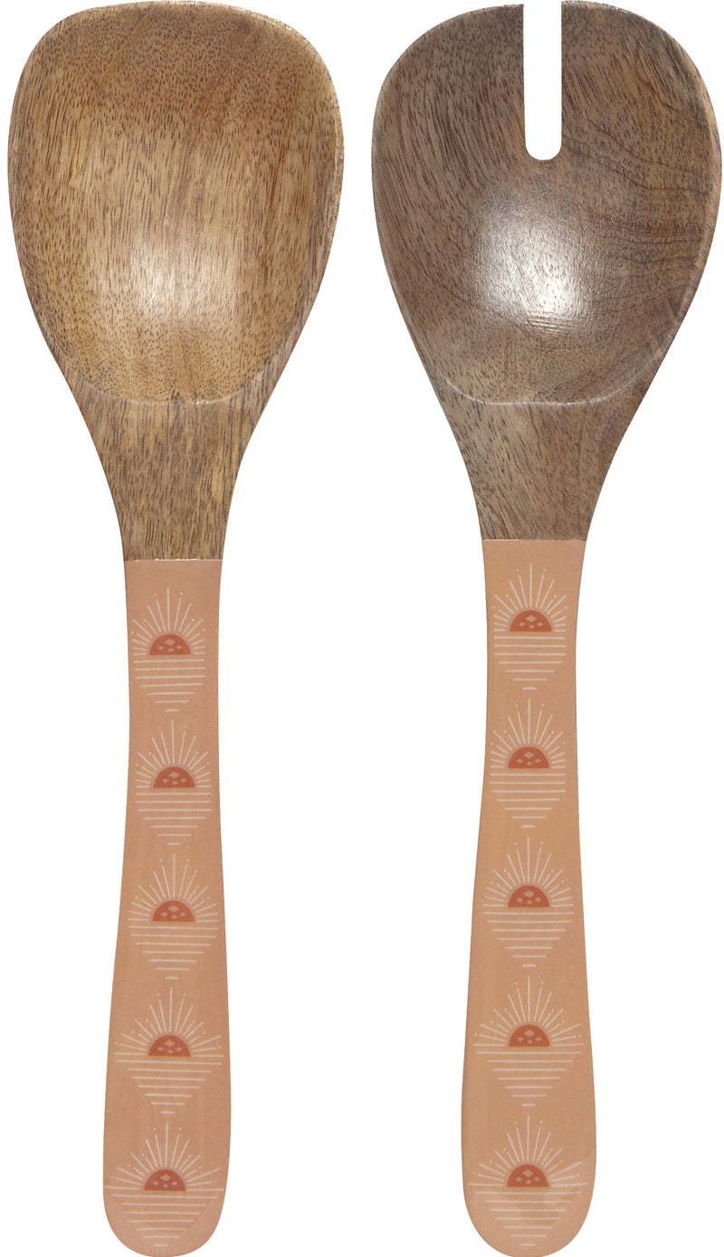 Danica Studio Mango Wood Salad Servers Set/2