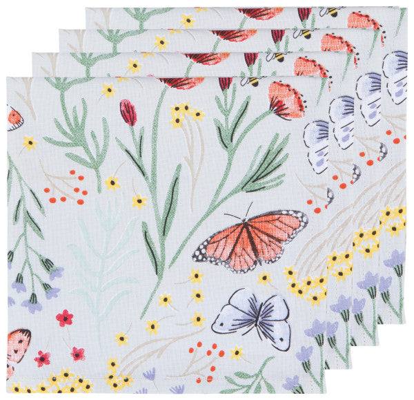Now Designs Printed Napkin Set/4