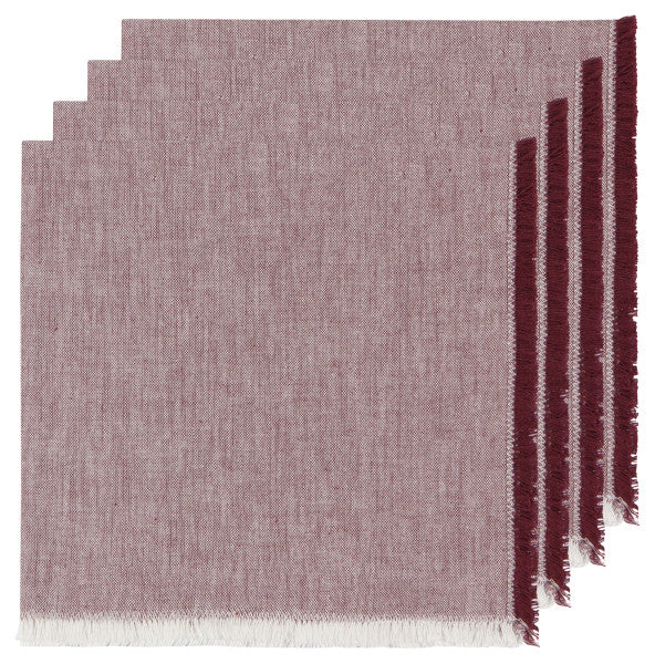 Hierloom Chambray Cloth Napkins set/4