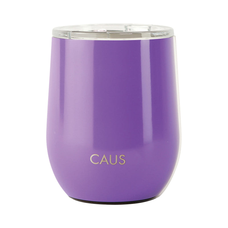 Caus 12oz Stemless Stainless Steel Multi Colors