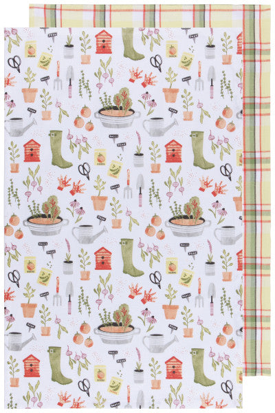 Now Designs  Printed & Woven Dishtowels Set/2