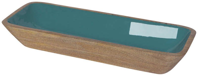 Heirloom Mango Wood Rectangle Bowl