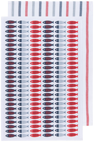 Now Designs  Printed & Woven Dishtowels Set/2