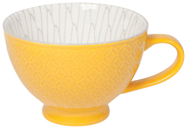 Now Designs Stamped & Stenciled Latte Mugs