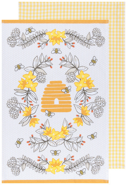 Now Designs  Printed & Woven Dishtowels Set/2