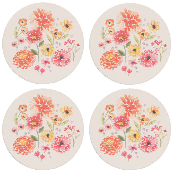 Now Designs Soak-Up Coasters set of four in a gift box