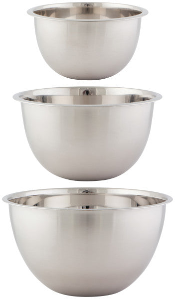 Now Designs Matte Steel Mixing Bowls Set/3