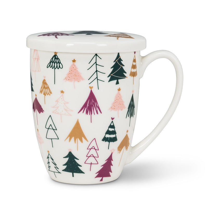 Abbott Covered Mugs & Strainer