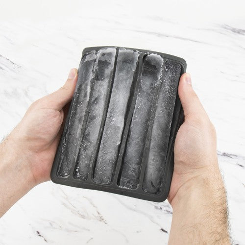 Tovolo Water Bottle Ice Tray Oyster Gray
