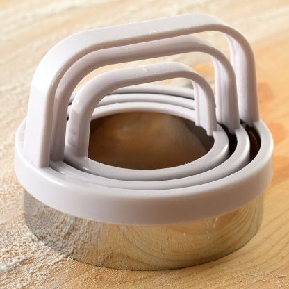 NorPro Plain Biscuit/Cookie Cutters, set of 3