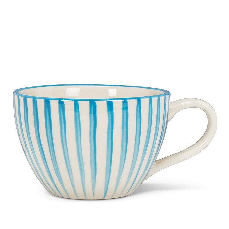 Abbott Designed  Striped Latte Mug