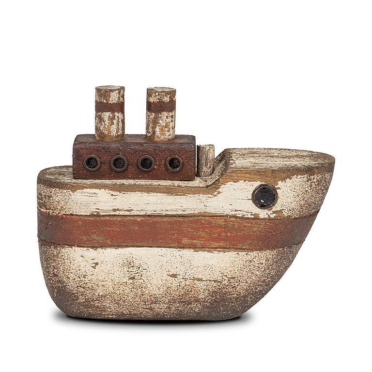 Abbott White Chunky Boat
