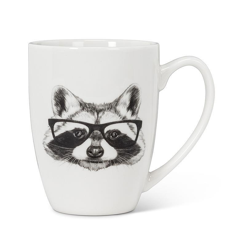 Abbott Pen & Ink Raccoon Mug