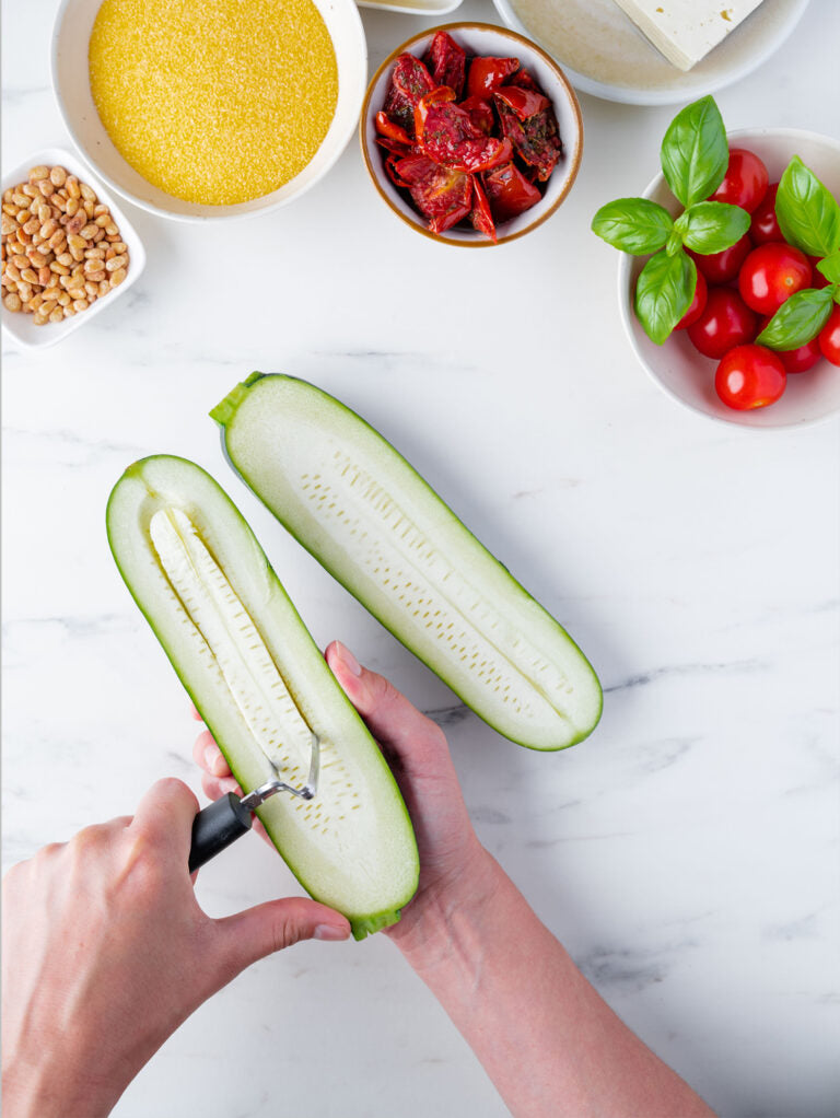 Tovolo Green Grip Fruits & Veggies Corer