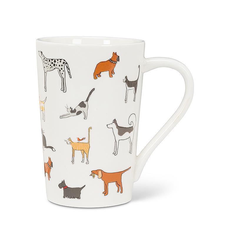 Abbott Dogs & Cats Tall Mug