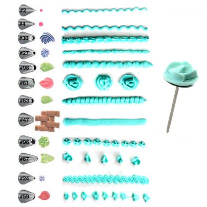 Norpro 18 Pc Decorating Icing Set