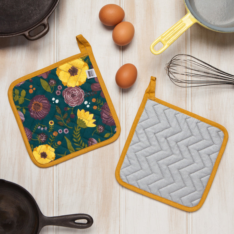 Now Designs Printed Potholders (4) - Adeline